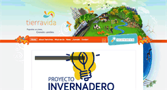 Desktop Screenshot of fundaciontierravida.org